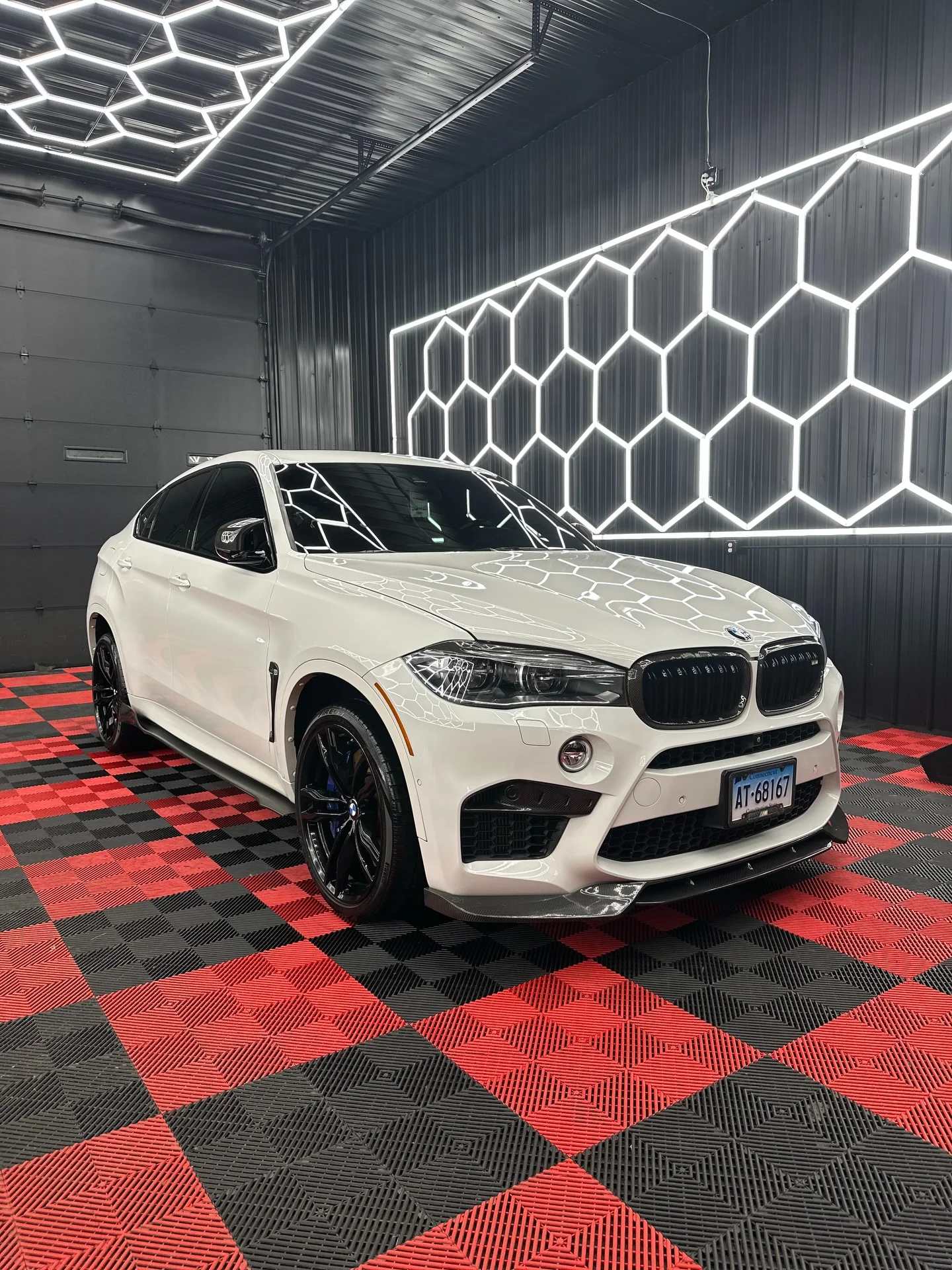 BMW X6M professional detailing Buffalo NY - shop showcase